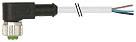 Murrelektronik 7000-12341-2341000 Connecteur non confectionné pour capteurs/actionneurs M12 x 1 femelle, coudé 10.00 m N