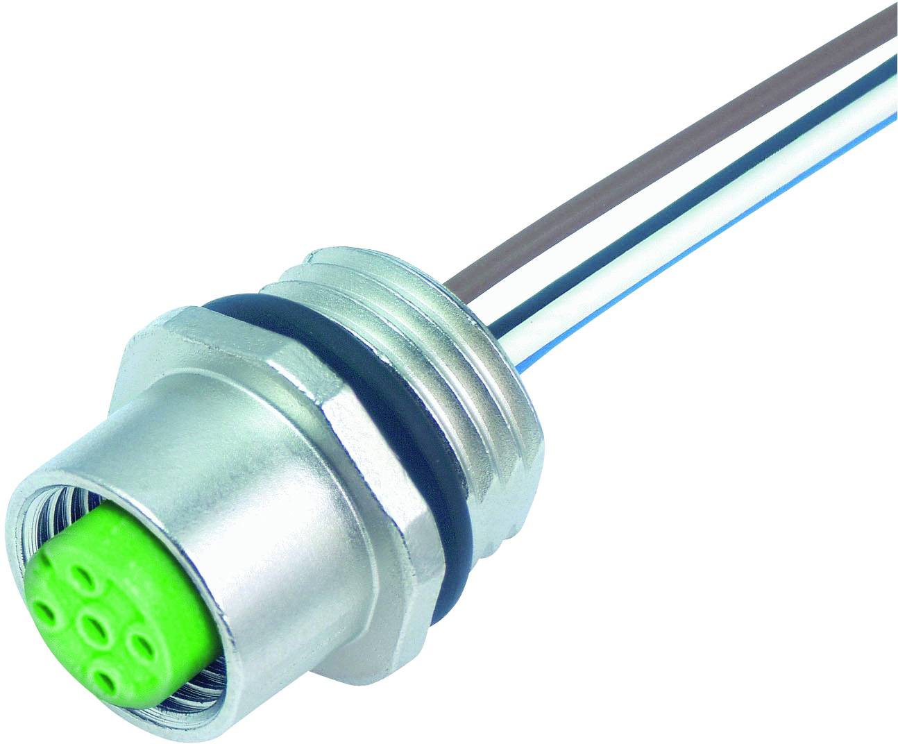 Murrelektronik 7000-13562-9720100 Connecteur non confectionné pour capteurs/actionneurs M12 x 1 embase femelle 1.00 m No