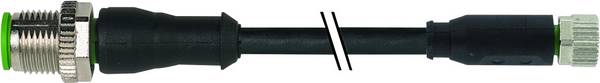 Murrelektronik 7000-40581-6310150 Connecteur confectionné pour capteurs/actionneurs M12 x 1 mâle, droit, femelle, droit 1.50 m Nombre de pôles: 4 1 pc(s)
