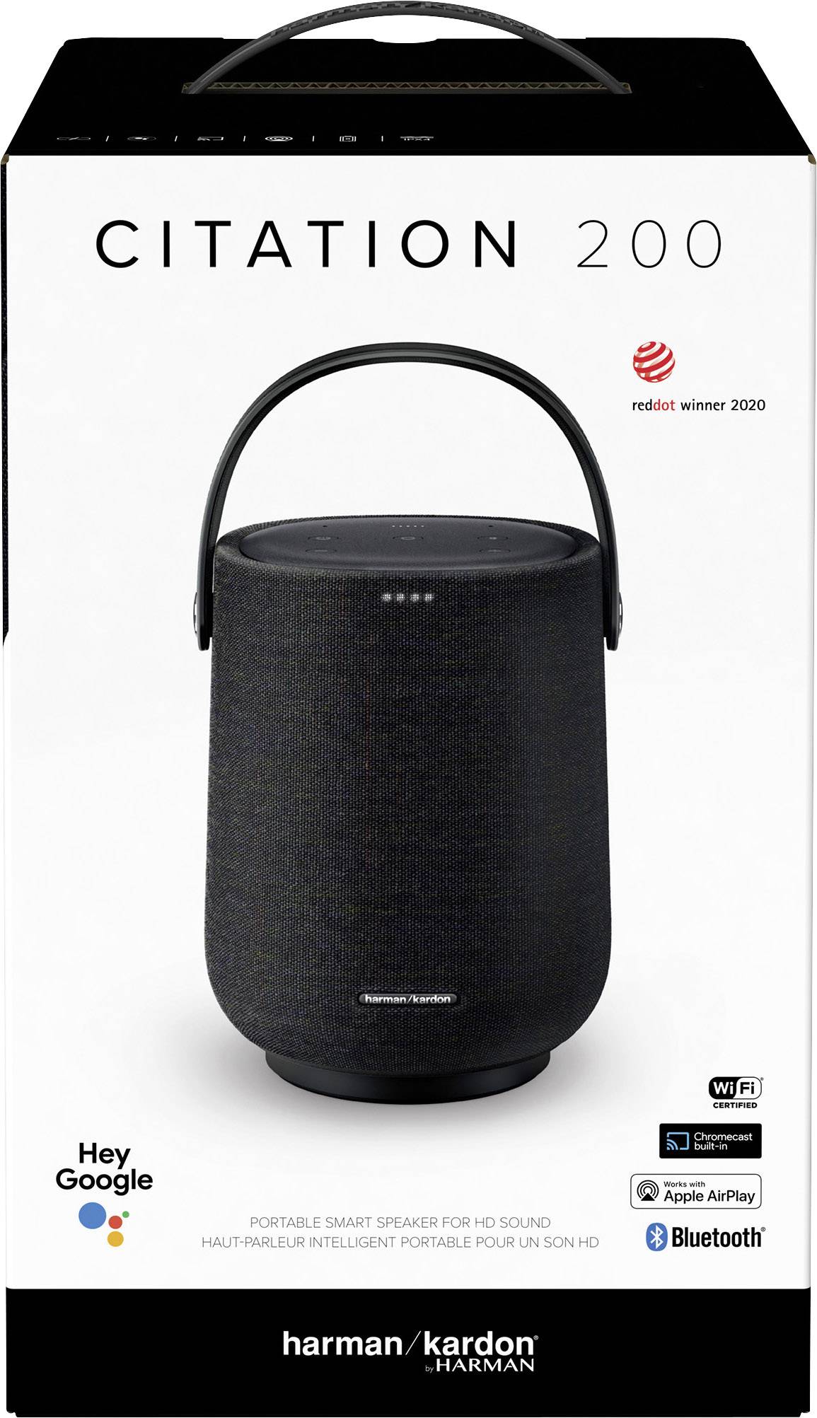Harman Kardon Citation 200 Enceinte multiroom Bluetooth, Air-Play, WiFi AirPlay, protégée contre les projections d'eau n-7