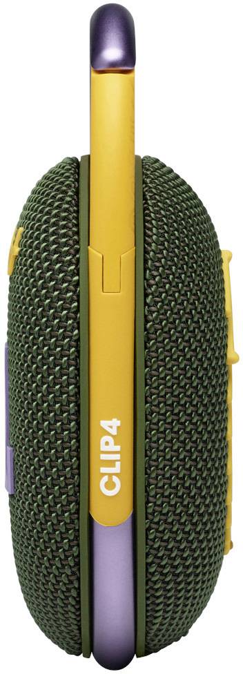JBL Clip 4 Enceinte Bluetooth étanche à l'eau, étanche à la poussière olive, lilas, jaune-1
