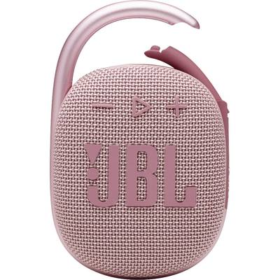 JBL Clip 4 Enceinte Bluetooth étanche à l'eau, étanche à la poussière rose