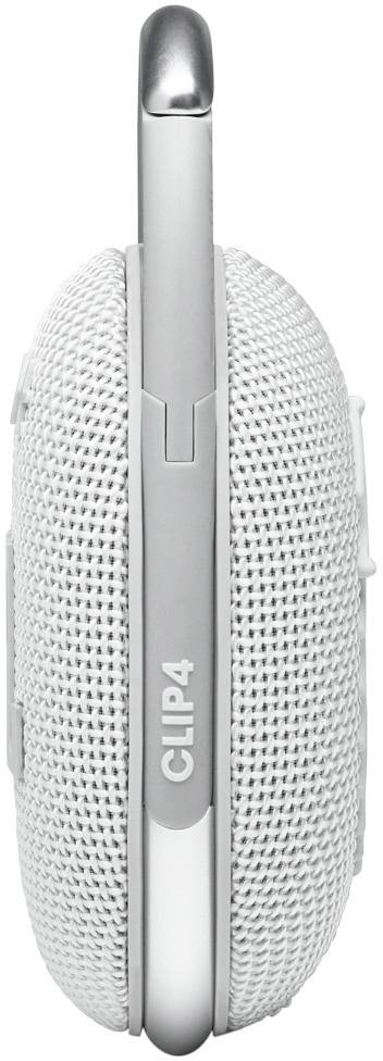 JBL Clip 4 Enceinte Bluetooth étanche à l'eau, étanche à la poussière blanc-1