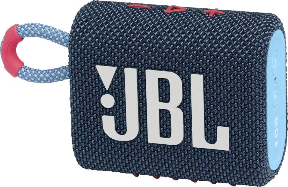ENCEINTE BLUETOOTH JBL GO3 BLEU ET ROSE IP67