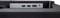 Arrière d'un moniteur avec trois ports : deux ports HDMI et un DisplayPort, ainsi qu'une prise jack audio.