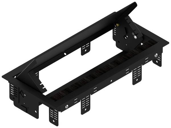 IB Connect 44101004/2 Panneau de connexion de table 5 pièces noir