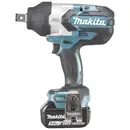 Clé à chocs sans fil Makita DTW1001RTJ DTW1001RTJ 18 V Nombre d’accus fournis 2 5 Ah Li-Ion + 2 batteries, + chargeur, +