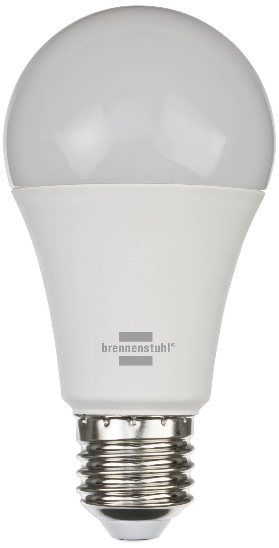 Une ampoule LED avec culot E27 de Brennenstuhl, adaptée aux solutions d'éclairage économes en énergie.