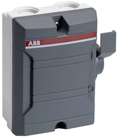Commutateur de sécurité gris 3 pôles ABB 2CMA142417R1000