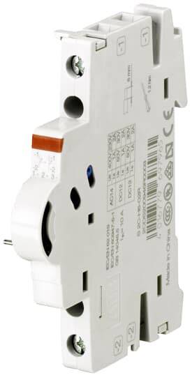 ABB S2C-H6-02R Contact auxiliaire 1 pc(s) 2 NF (R) Tension de contact (max.): 230 V/AC (l x H x P) 20 x 104 x 115 cm