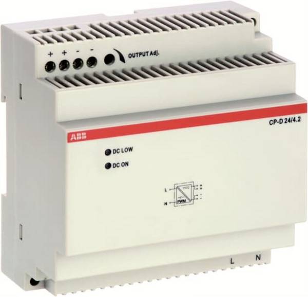 ABB 1SVR427045R0400 Alimentation rail DIN  24 V 4.20 A 100 W Nbr. de sorties:1 x  Contenu 1 pc(s)
