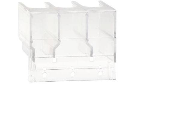ABB 1SCA022491R9890 Capot de borne OTS125T3P fixation par pression plastique transparent Recouvrement de bornes plastique 1 pc(s)