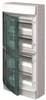 Striebel & John 1SLM006500S1217 M65W448TN3 Armoire de distribution montage apparent (en saillie) Nbr de rangées = 4 Contenu 1 pc(s)