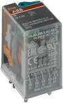 Relais d'interface enfichable CR-M012DC4L 4We, A1-A2=12 VDC, 250 V/6A, LED
