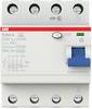ABB 2CSF204101R1900 F204 A-100/0,03 Interrupteur différentiel A 4 pôles 100 A 0.03 A 400 V