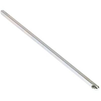 Clé à molette à long manche, adaptée pour atteindre des vis difficiles d'accès dans les machines ou les véhicules.