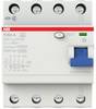 ABB 2CSF204101R3250 F204 A-25/0,3 Interrupteur différentiel A 4 pôles 25 A 0.3 A 400 V