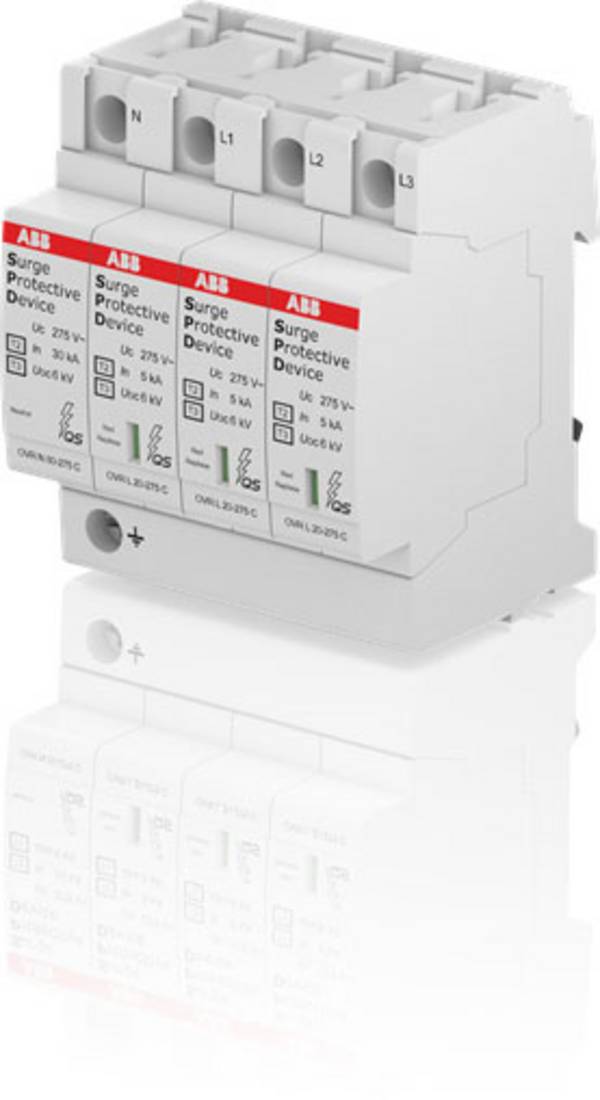 ABB 2CTB803873R1200 OVR T2-T3 N3 20-275 P QS Dispositif antisurtension   5 kA 1 pc(s)
