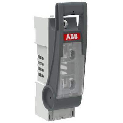 Interrupteur de protection électrique, dans un design gris et blanc. Surface supérieure portant le logo du fabricant. Avantage principal : protection des appareils électroniques.