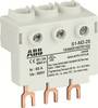 ABB 1SAM201907R1102 Bloc d'alimentation triphasé S1-M2-25 haut, pour MS116 / MS132, 25 mm2 Borne d'alimentation Nbr de rangées 1 3 pôles 65 A 1 pc(s)