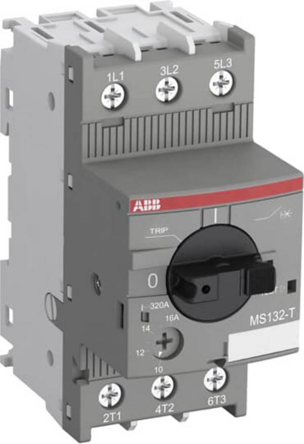 ABB MS132-16T Disjoncteur 1 pc(s)  Plage de réglage (courant): 320 mA (max) Tension de contact (max.): 690 V/AC