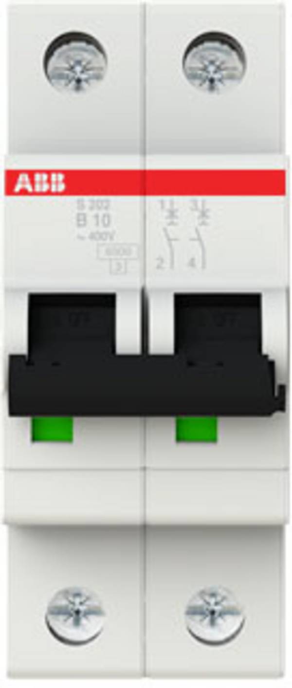ABB 2CDS252001R0105 S202-B10 Disjoncteur 2 pôles