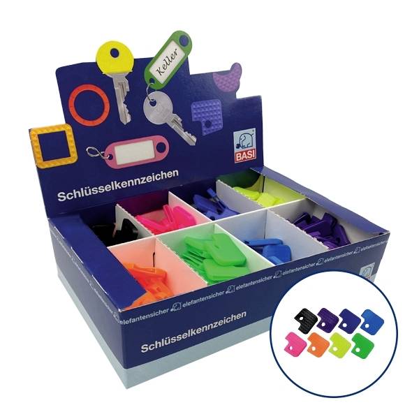 Basi Clip pour clé 8550-9010  8 couleurs 200 pc(s)