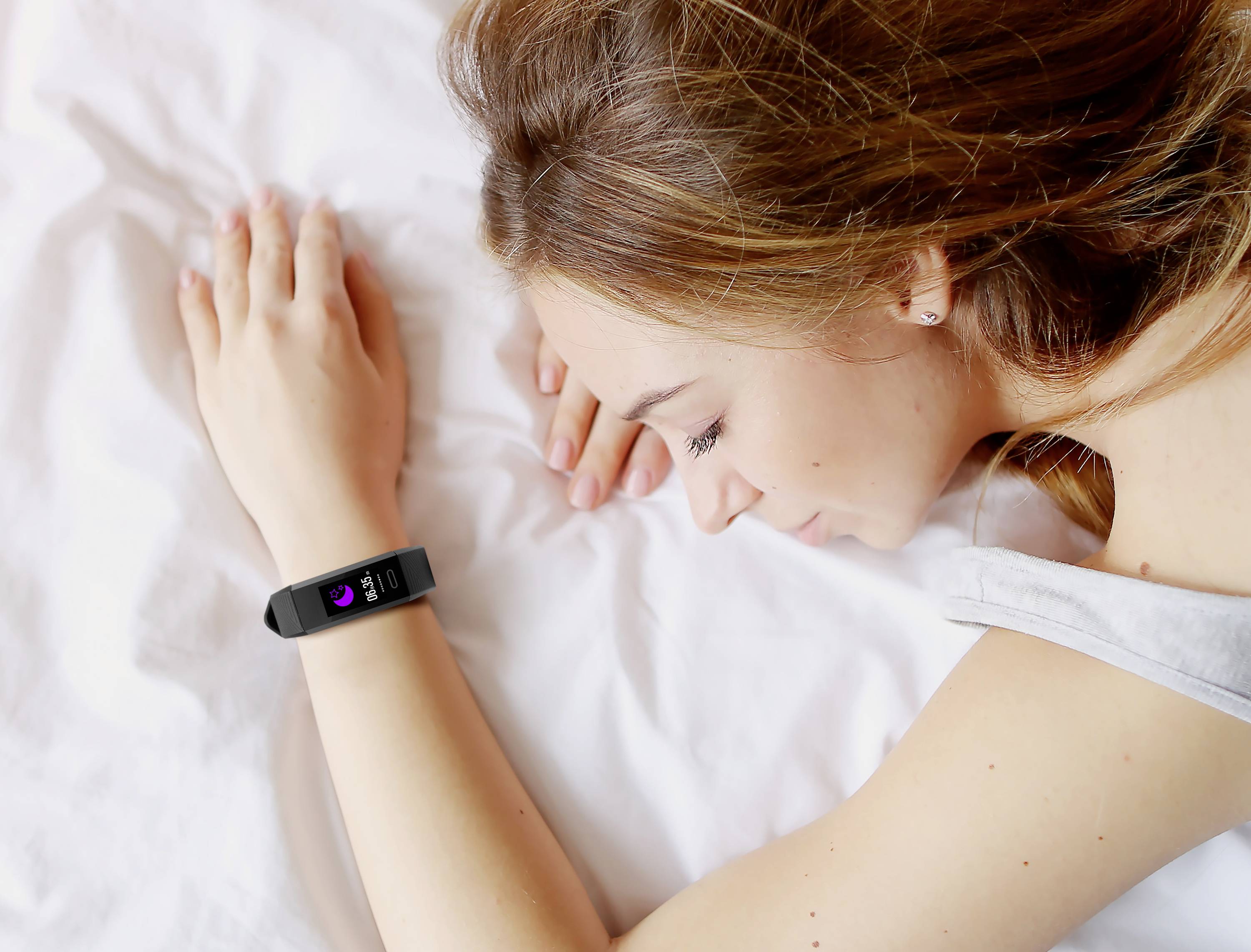Technaxx TX-HR7 Bracelet connecté avec cardio-fréquencemètre TU noir-4
