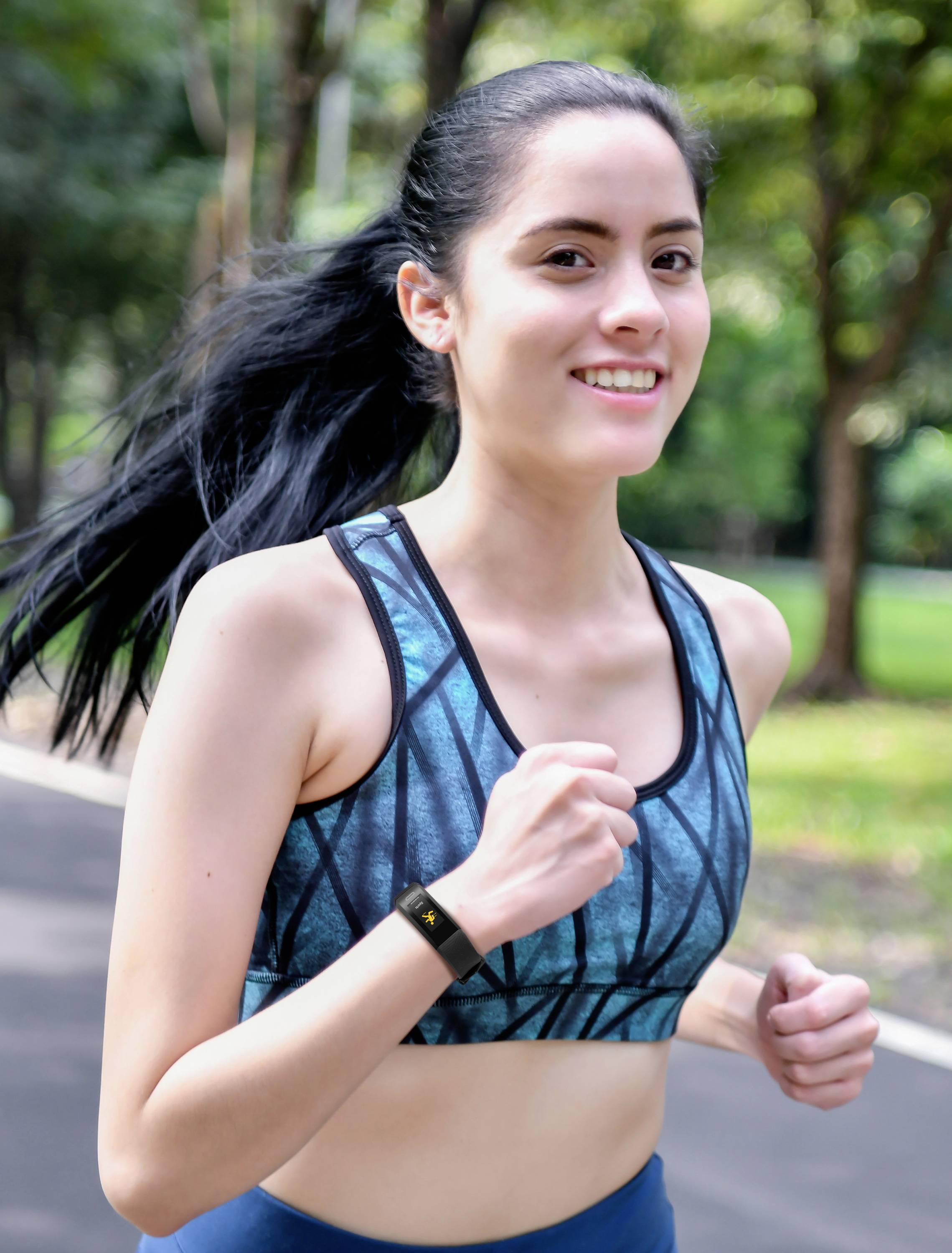 Technaxx TX-HR7 Bracelet connecté avec cardio-fréquencemètre TU noir-5