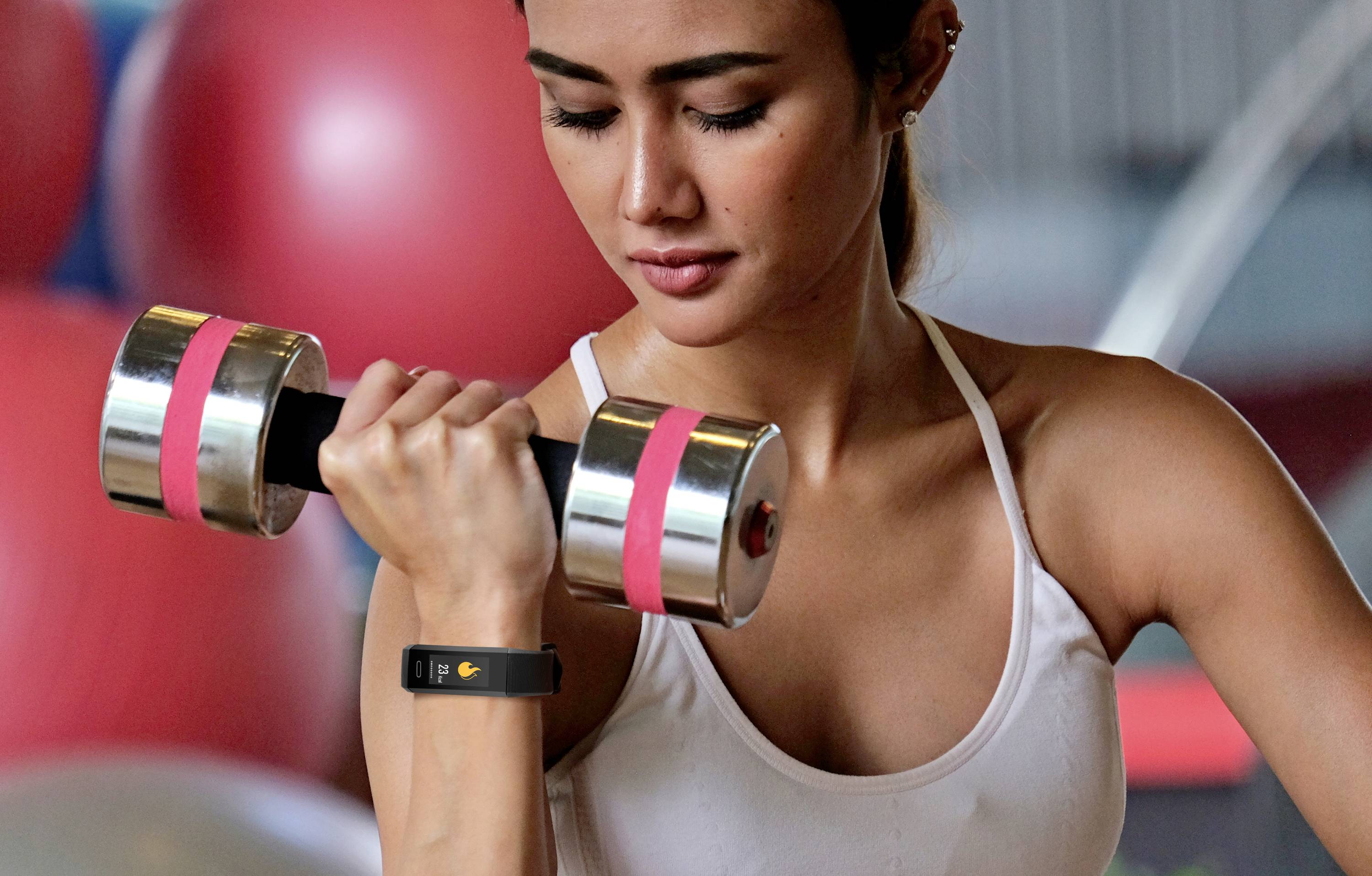 Technaxx TX-HR7 Bracelet connecté avec cardio-fréquencemètre TU noir-7