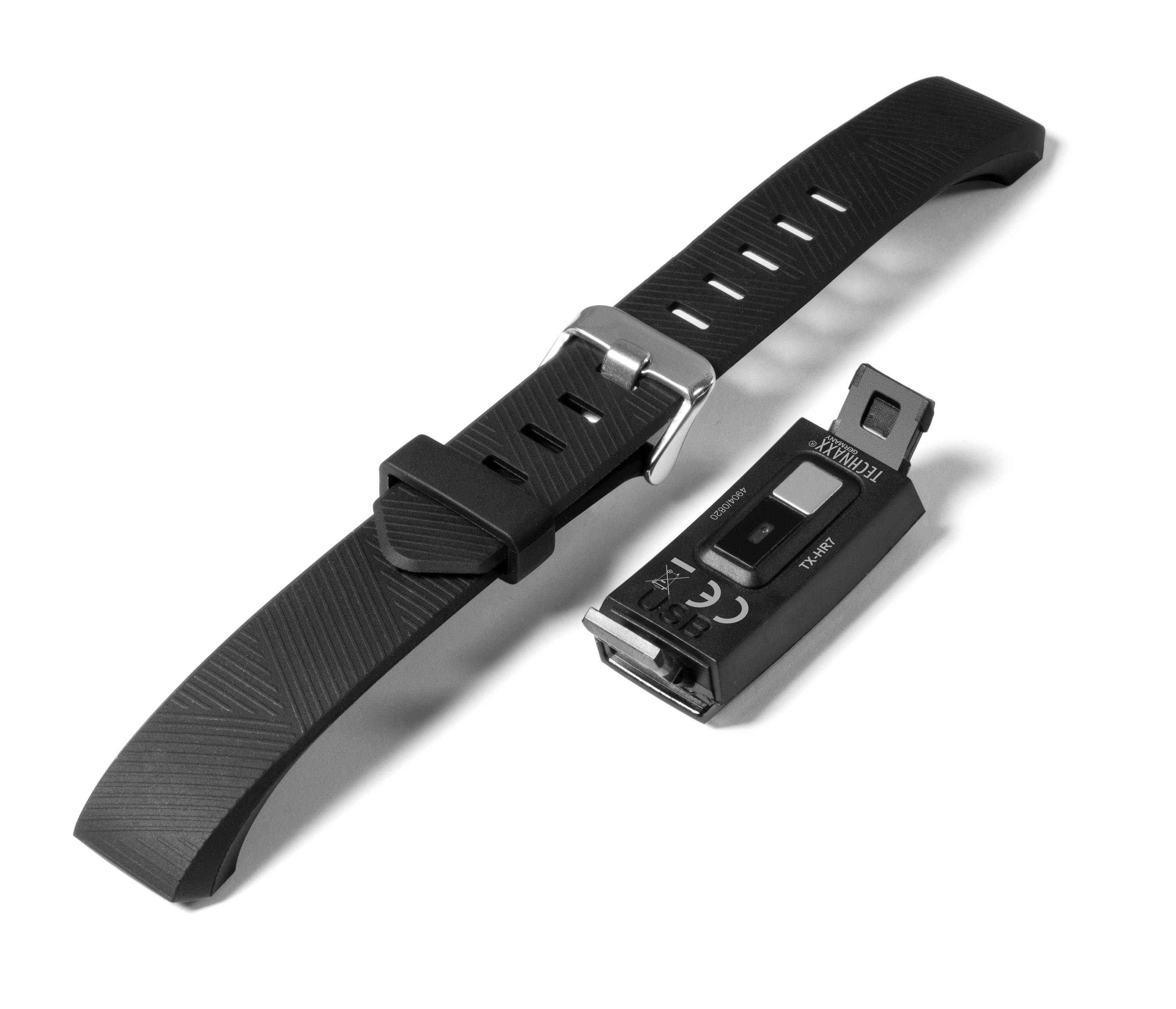 Technaxx TX-HR7 Bracelet connecté avec cardio-fréquencemètre TU noir-8