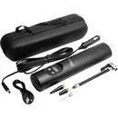 Compresseur Technaxx 4906 8 bar sacoche ou coffret de rangement, écran numérique, avec 1 accu, avec lampe de travail, co