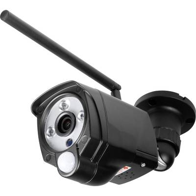 Caméra de surveillance sans fil avec antenne, pour la surveillance extérieure.