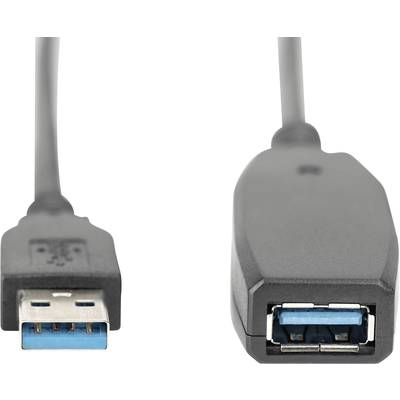 Digitus Câble USB USB 3.2 Gen1 (USB 3.0) USB-A mâle, USB-A femelle