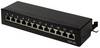 LogiLink NP0019B 12 ports Panneau de brassage CAT 6a multicolore