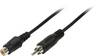 Câble de raccordement LogiLink CA1033 Cinch-RCA audio [1x - 1x ] 10.00 m noir (mat)