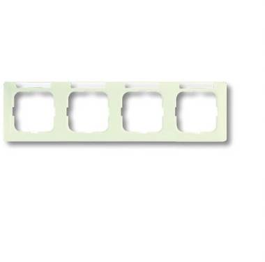 Busch-Jaeger x4 Cadre   Duro 2000 SI Linear blanc crème, blanc perle 2CKA001754A4099  1 pc(s)