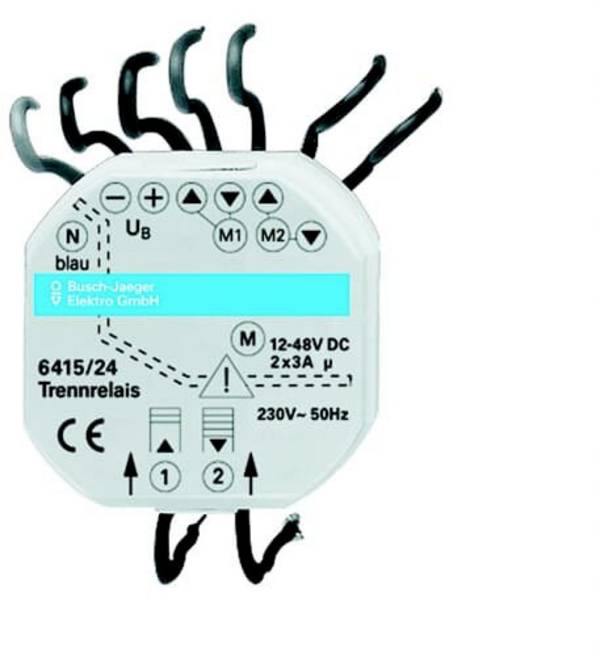 Busch-Jaeger  Insert Interrupteur pour stores   blanc 2CKA006410A0363  1 pc(s)