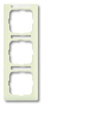 Busch-Jaeger x3 Cadre   Duro 2000 SI Linear blanc perle, blanc crème 2CKA001754A4096  1 pc(s)