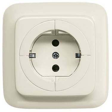Busch-Jaeger  Insert Prise 2P+T   blanc perle, blanc crème 2CKA002011A3397  1 pc(s)