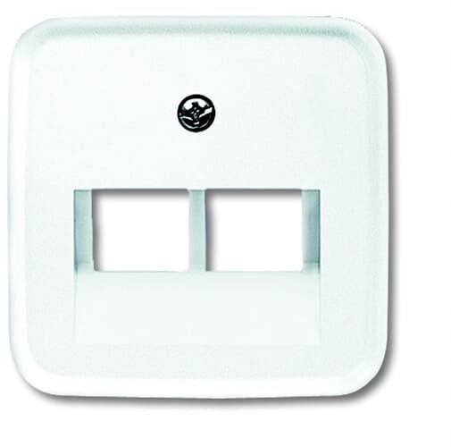 Busch-Jaeger Cache Prise réseau blanc, blanc pur (RAL 9010) 2CKA001753A8402 1 pc(s)