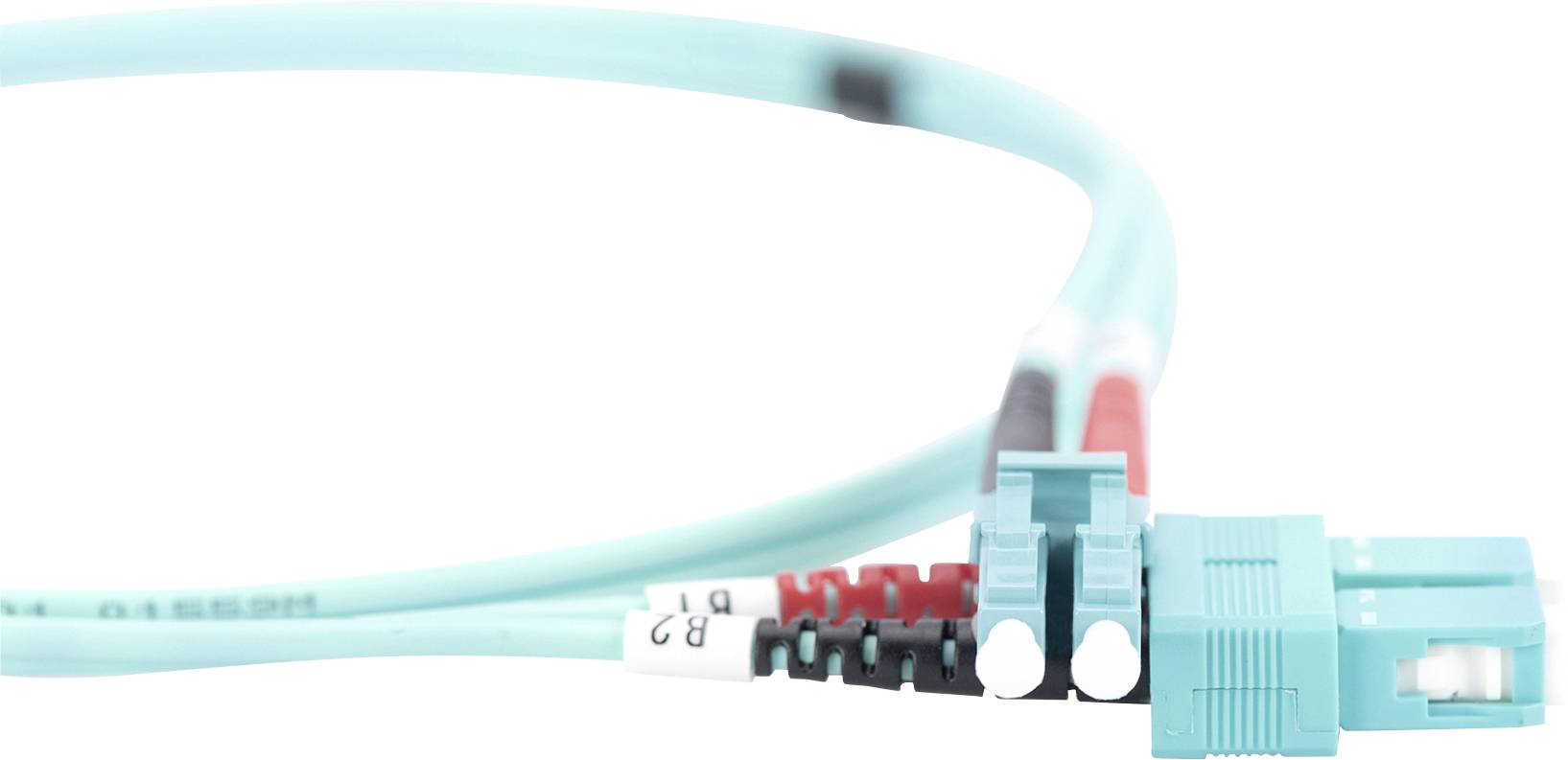 Ansmann DK-2532-07/3 fibre optique FO Câble de raccordement 7.00 m bleu [1x LC mâle - 1x SC mâle] 50/125 µ Multimode OM3