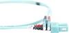 Ansmann DK-2532-07/3 fibre optique FO Câble de raccordement [1x LC mâle - 1x SC mâle] 50/125 µ Multimode OM3 7.00 m
