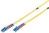 Digitus DK-2933-07 fibre optique FO Câble de raccordement 7.00 m jaune [1x LC mâle - 1x LC mâle] 9/125 µ Singlemode OS2