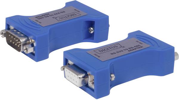 Digitus série, parallèle Adaptateur [1x SUB-D femelle 9 pôles - 1x SUB-D mâle 9 pôles]  bleu