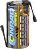 Conrad energy Cellule simple de batterie NiMH Sub-C 1.2 V 2000 mAh avec pattes à souder