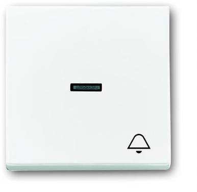 Busch-Jaeger  Cache Bascule symbole "carillon"  Busch-axcent, Carat, Future Linear, Solo blanc signalisation, blanc 2CKA001751A2754  1 pc(s)