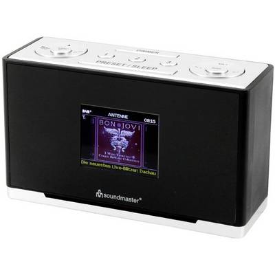 soundmaster UR240SW Radio de table DAB+, FM AUX noir-0