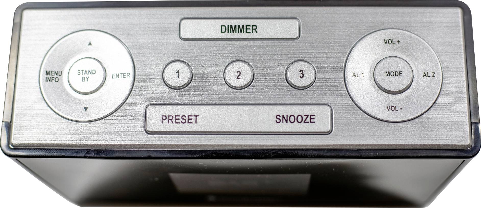 soundmaster UR240SW Radio de table DAB+, FM AUX noir-2