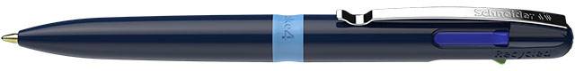Schneider Schreibgeräte 10 pc(s) Take 4 138003 Stylo-bille multicolore couleur d'écriture: noir, rouge, bleu, vert N/A